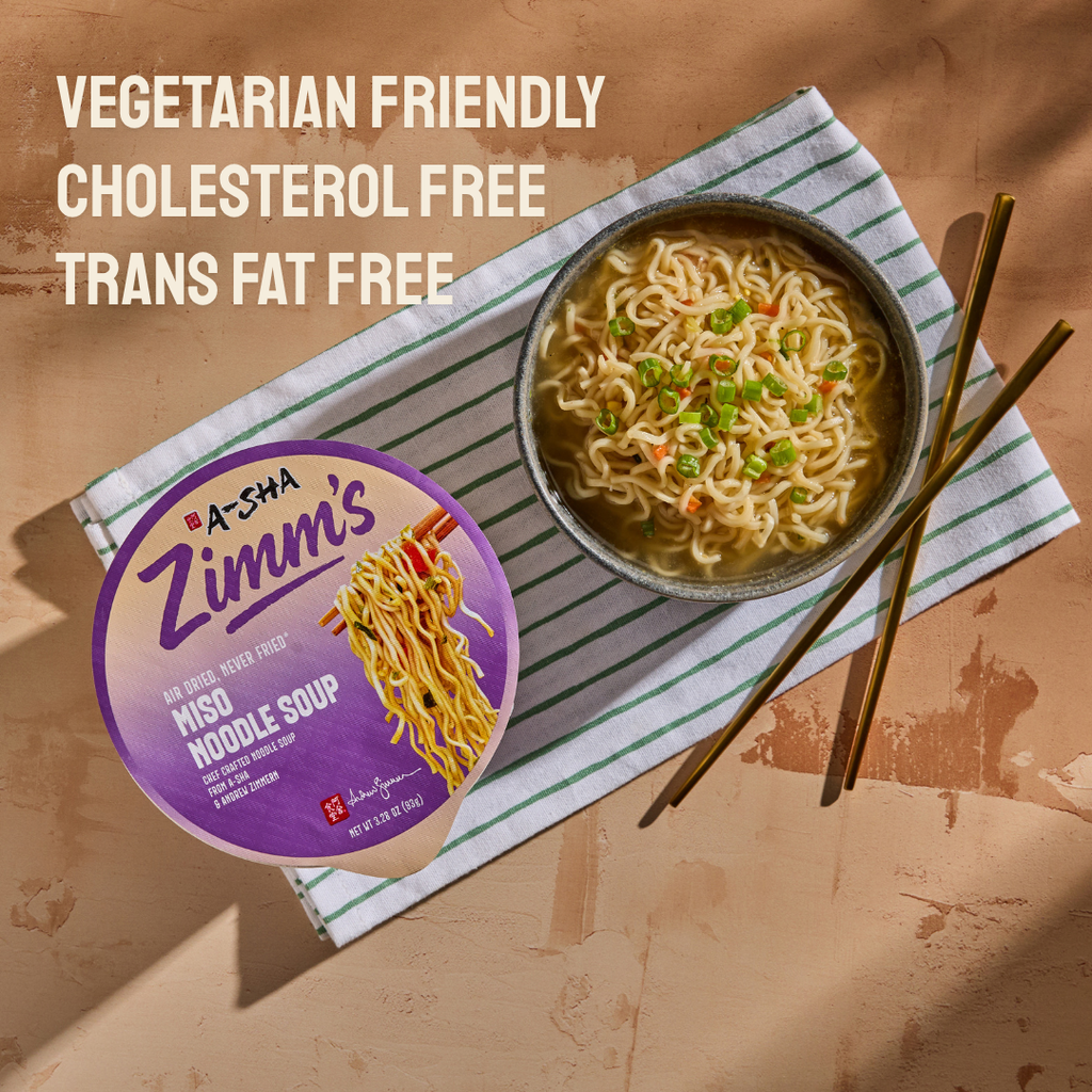 A-Sha Zimm’s Miso Noodle Soup - Quick Comfort with Big Flavor